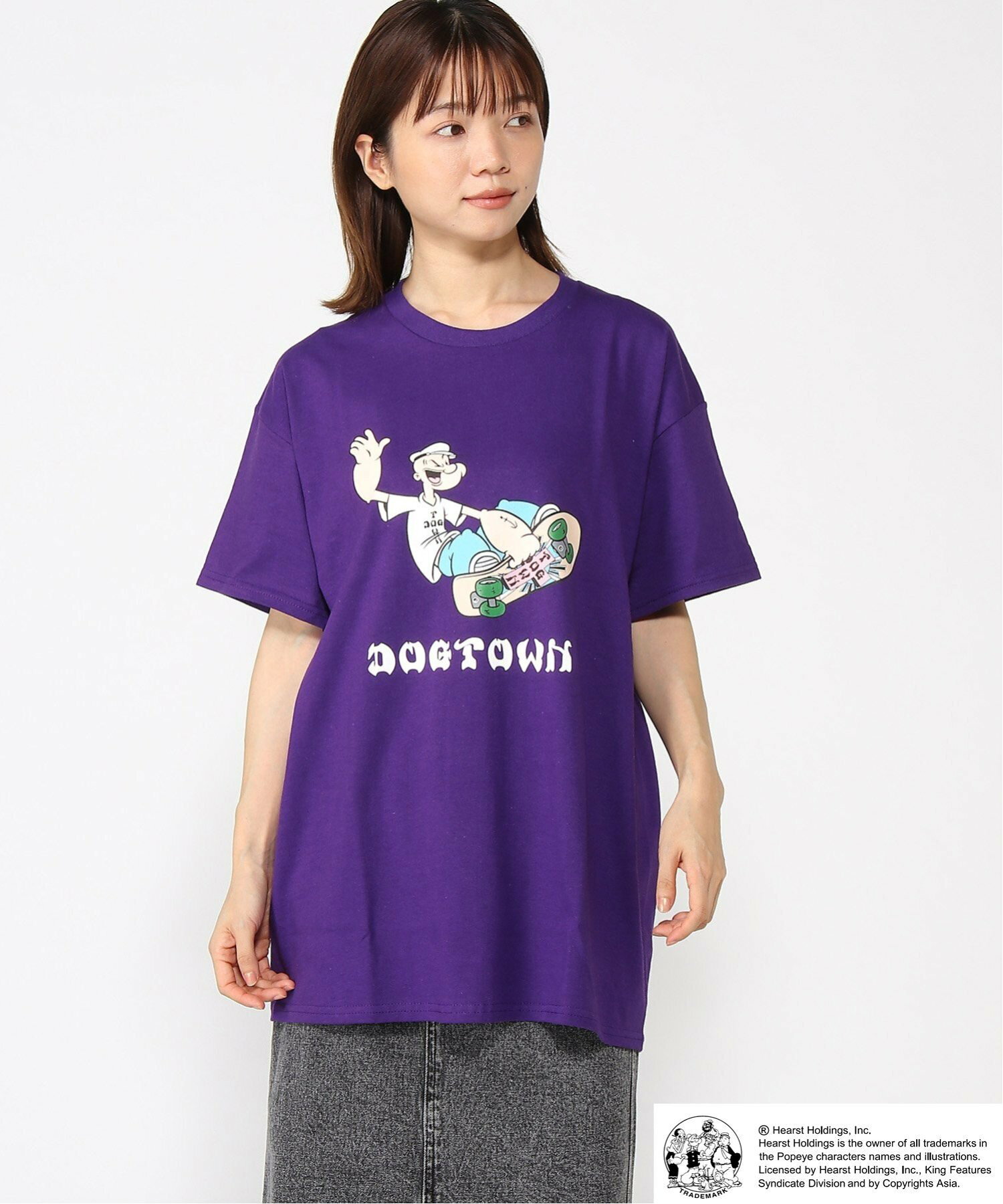 DOGTOWN/(U)POPEYE SKATE 半袖Tシャツ